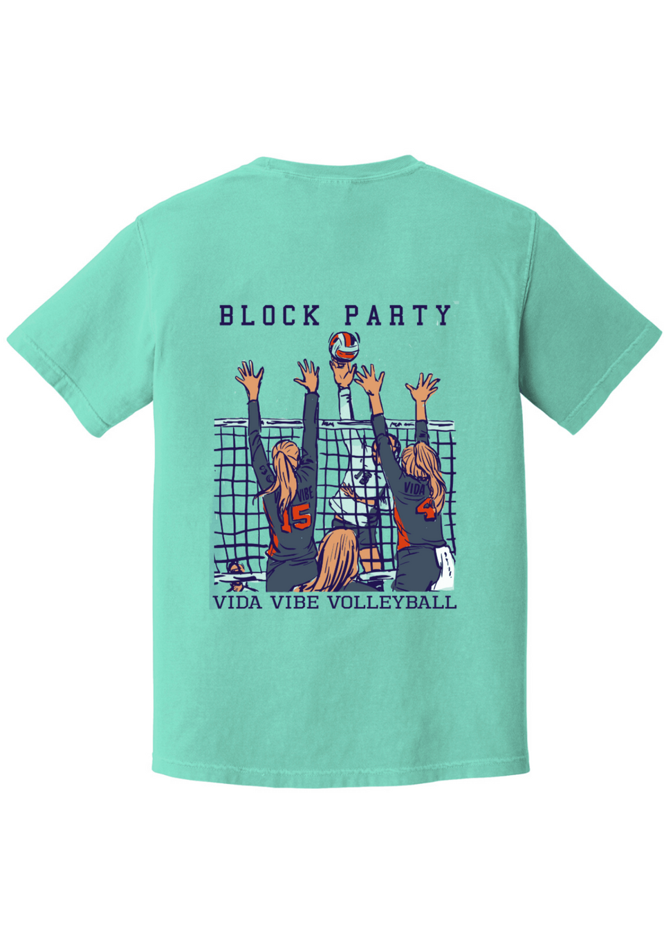 Volleyball Block Party Tee - VidaVibe